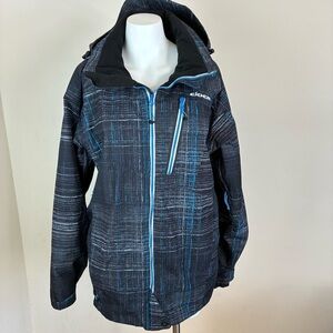 Eider Black/Blue/White Defender 2L Telluride Jacket II- Sz S